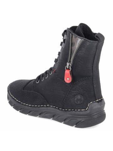 rieker Schnürstiefel in schwarz