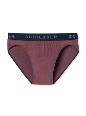 Schiesser Rio-Slip in Blau/rot