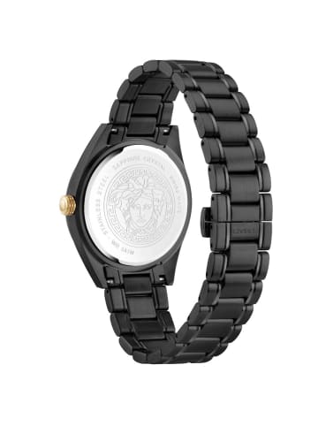 Versace Analoguhr für Herren in Schwarz