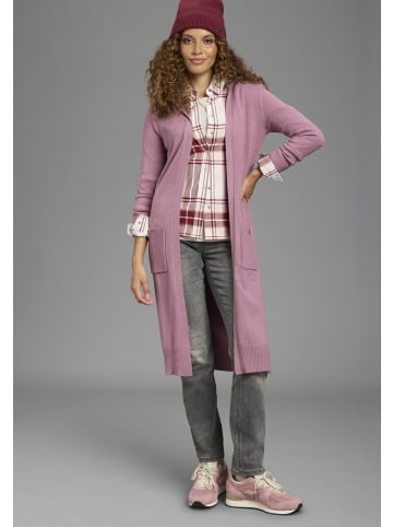Kangaroos Longstrickjacke in rosé