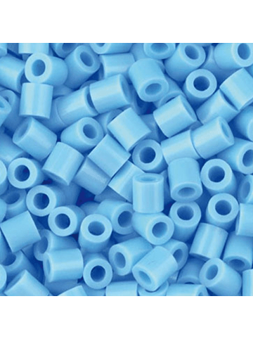 Nabbi Bügelperlen Ø 5mm, 1.100 Stk., pastellblau (32224) - ab 5 Jahren