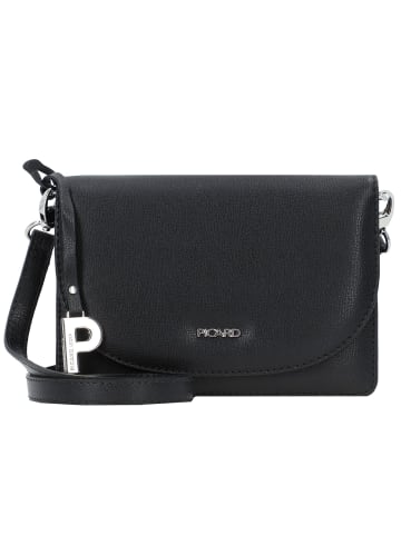 PICARD Berlin Umhängetasche Leder 18.5 cm in schwarz