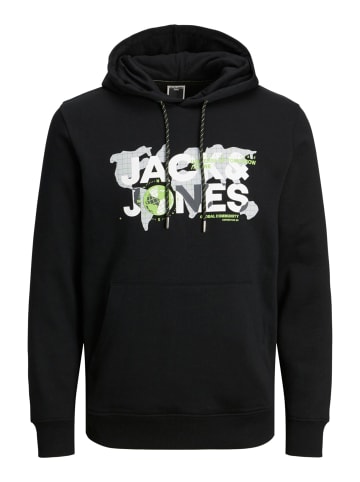 Jack & Jones Hoodie 'Dust' in schwarz