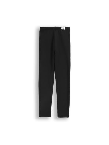 Coccodrillo Thermo-Leggings mit langem Hosenbein in schwarz