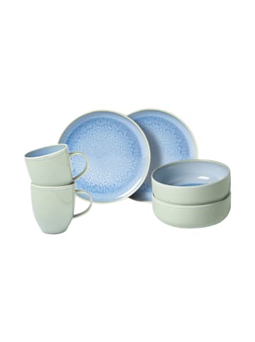 like. by Villeroy & Boch Fruehstuecks Set 6tlg. Crafted Blueberry in blau