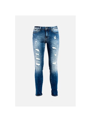 GAS Blau Baumwolle Jeans Denim
