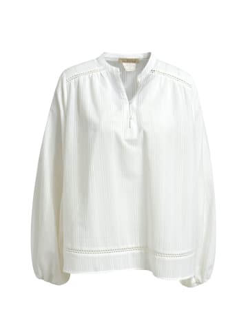 Smith&Soul Strukturierte Boho Bluse in Offwhite