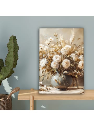 MuchoWow Leinwand bilder Elegante Blumen (BxH)