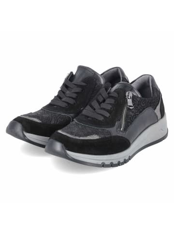 WALDLÄUFER Low Sneaker APRIL in schwarz