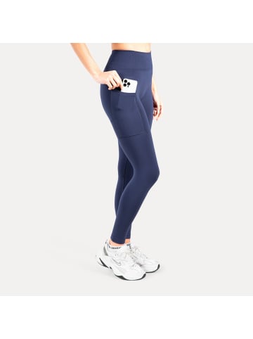 SMILODOX Leggings Adrielle Pocket Seamless in Marineblau