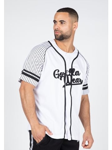 Gorilla Wear 82 Baseball Jersey - Weiß