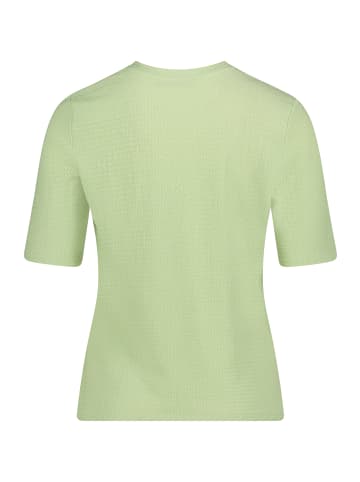 Betty Barclay Strukturshirt mit Rundhalsausschnitt in Foam Green