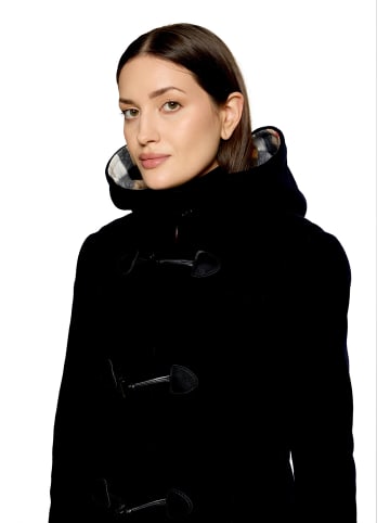 Gil Bret Dufflecoat mit Kapuze in Dunkelblau