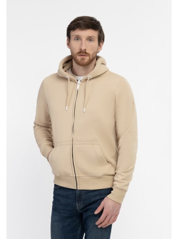 DreiMaster Maritim Herren Kapuzenjacke in Beige