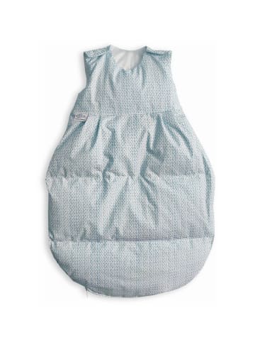 Kinderhaus Blaubär Odenwälder Daunen-Schlafsack Thermo-Nest TOP in Graphics Frozen Minze