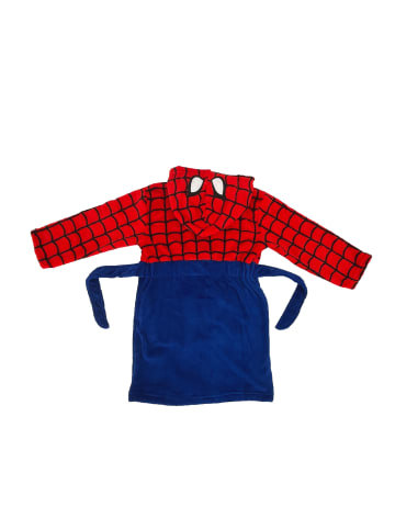Spiderman Bademantel Morgenmantel in Mehrfarbig