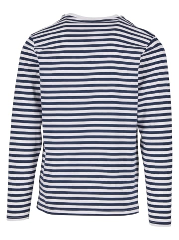 Brandit Brandit Longsleeves in navy/white