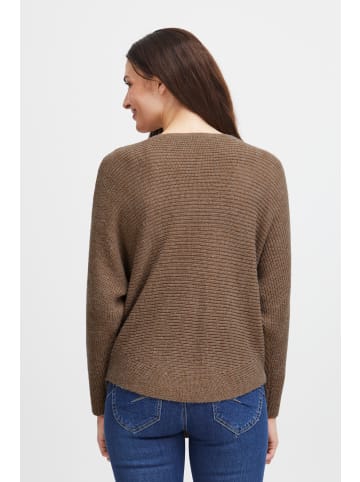 Fransa FREretta loose fit in Coca Mocha Melange