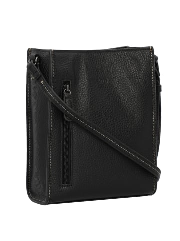 PICARD Peephole Mini Bag Umhängetasche Leder 17 cm in schwarz