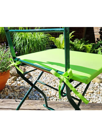 Coen Bakker Outdoor Stuhlkissen Sitzkissen 40x40cm Wasserfest in Grün