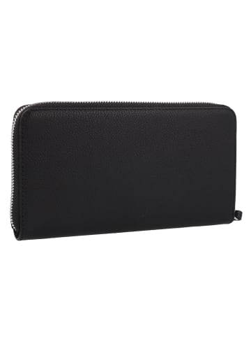 Lacoste City Court Geldbörse RFID Schutz Leder 19 cm in noir