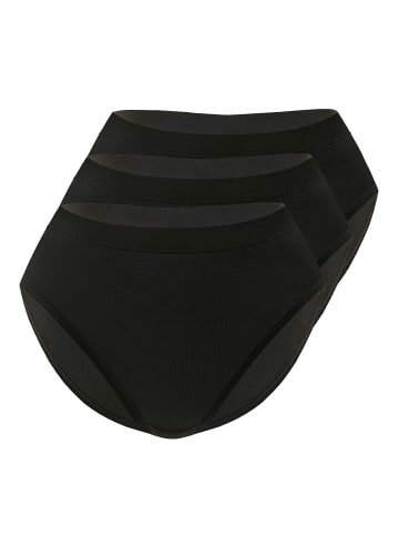 Sassa Slip 3er Pack in schwarz