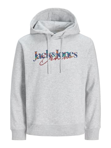 Jack & Jones Kapuzenpullover in White Melange