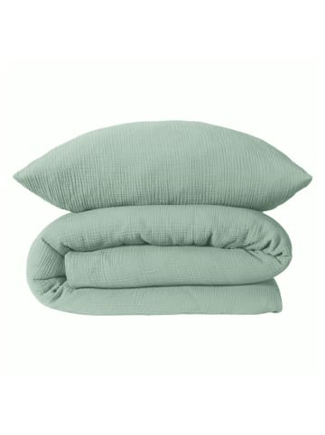 Schiesser Musselin-Bettwäscheset Molly in Hellgrün