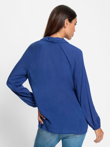 Heine Schlupf-Bluse in royalblau
