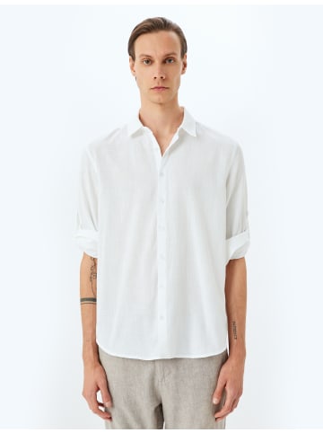 KOTON Shirt in Weiß