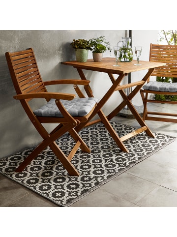 Butlers Gartenstuhl SOMERSET 2er-Set in Braun