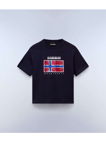 Napapijri T-Shirt "K S-Sella Ss" in Blau