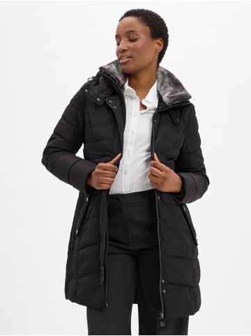 Franco Callegari Mantel in schwarz