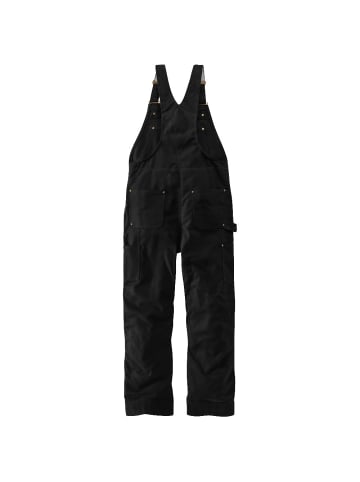 CARHARTT  Latzhose "Insulated Bib 104393" in Schwarz
