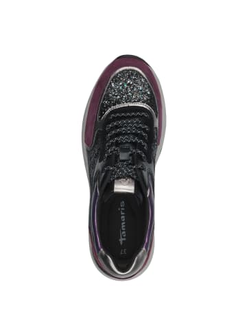 Tamaris Sportliche Schnürschuhe in Lila