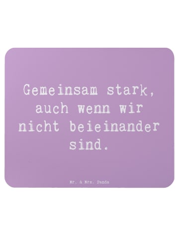 Mr. & Mrs. Panda Mauspad Spruch Trennung von den Eltern mit Spruch in Lavendeltraum