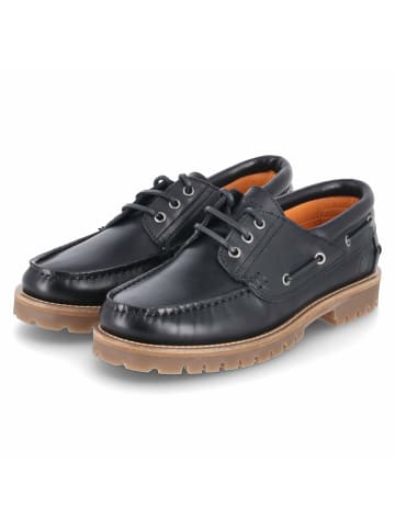 Lumberjack Schnürhalbschuh in schwarz