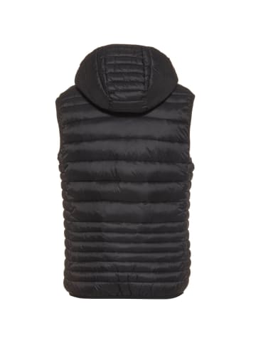 cmp Steppweste Vest Snaps Hood in Black