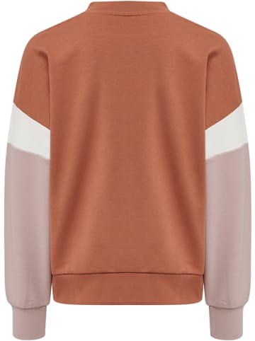 Hummel Sweatshirt Hmlbetzy Sweatshirt in COPPER BROWN