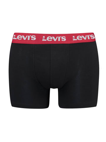 Levi´s Boxershort 6er Pack in Schwarz/Grau