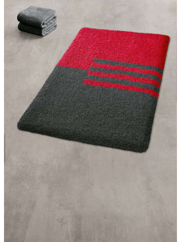 Kleine Wolke Badteppich Dynamic in rubin