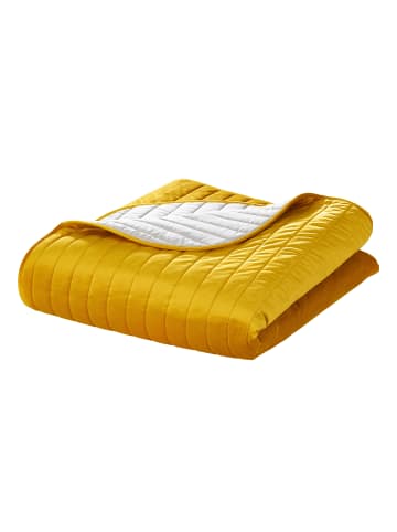 Heine Tagesdecke in senfgelb