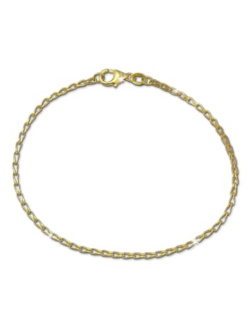 GoldDream Armband Gold 375 Gelbgold - 9 Karat ca. 18cm Zopfkette