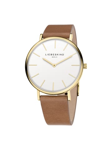 LIEBESKIND BERLIN Armbanduhr The Simple Minimalist in hellbraun