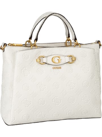 Guess Handtasche Izzy Peony Girlfriend Satchel in Stone Logo