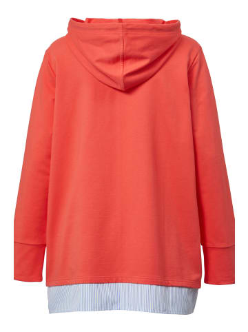 Janet & Joyce Sweatshirt in koralle