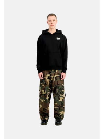 Alpha Industries Hoodie in schwarz