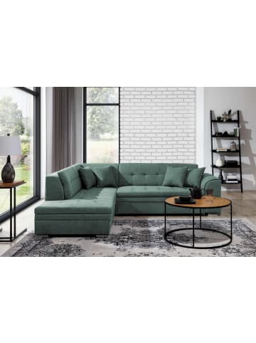 MF Design Piri Recamiere Links in Türkis -  (L) 260 x (B) 260 x (H) 78 cm