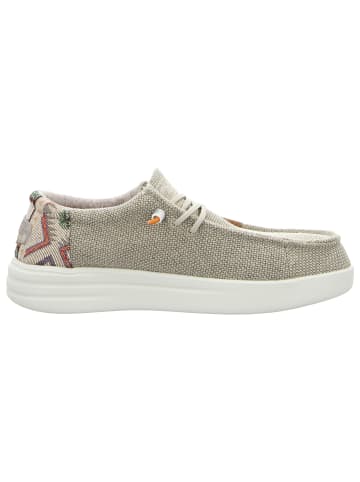 Fusion Schnürschuh in beige