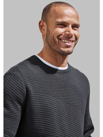 John Devin Strickpullover in anthrazit